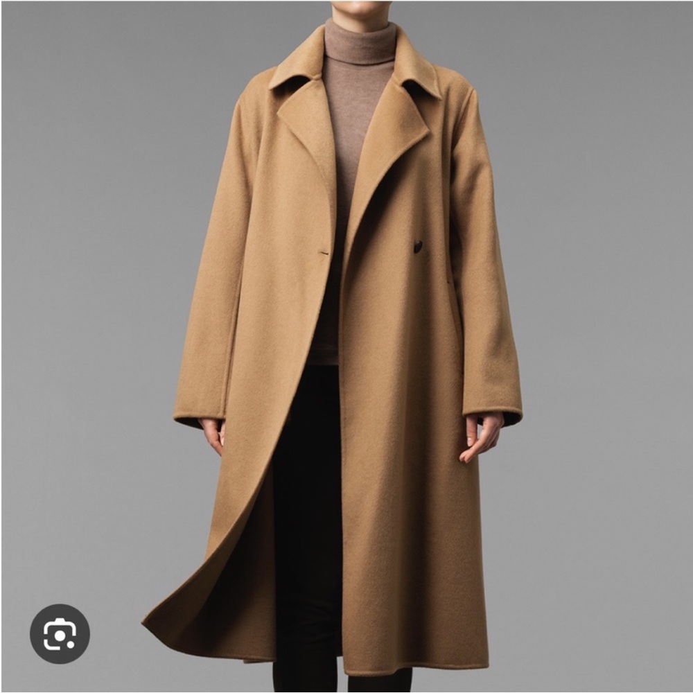 Uniqlo Wool Oversized Trench Coat